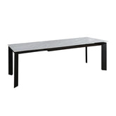 New Baron Grey Sintered Stone Ceramic Extending Dining Table - Pendle Village Furniture